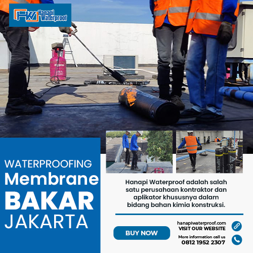 Jasa Waterproofing Membrane Bakar Jakarta Termurah